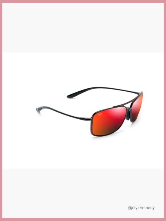 Polarized Aviator Sunglasses with Nylon Frame and UV Protection